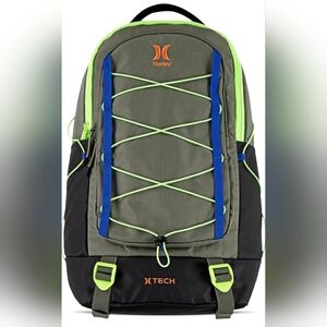 NWT Hurley Terrain Backpack Tech School Travel Hiking Laptop Pack